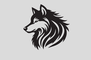 illustration of a wolf