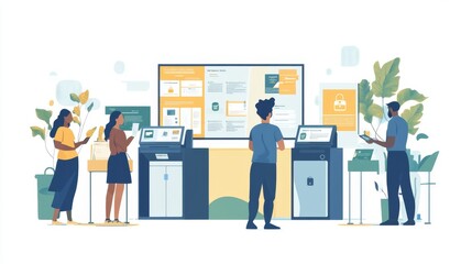 Fototapeta premium Digital Marketing Strategy.