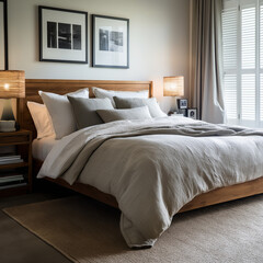 bedroom in hotel