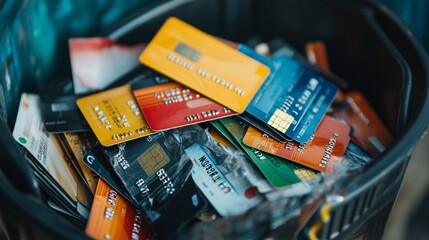 Financial Liberation: Escaping Debt with Discarded Credit Cards