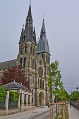 Obraz premium Châlons-en-Champagne, Collegiata di Notre-Dame-en-Vaux, Francia