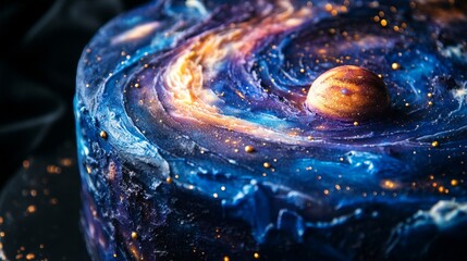 Galaxy Cake.