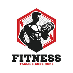 Creative Vector Logo for Gym and Personal Training Studios