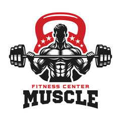 Eye-Catching Gym Logo Design in Vector Format