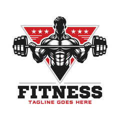 Professional Fitness Logo for Gym and Training Facilities