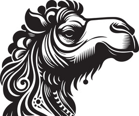 camel vector and logo