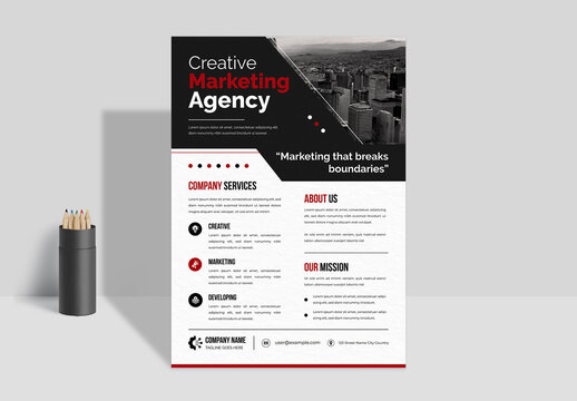 Marketing Flyer Layout