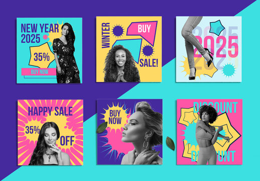 Winter Sale Social Media Post