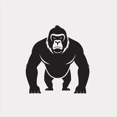 Gorilla vector ‍and Monkey art illustration, 