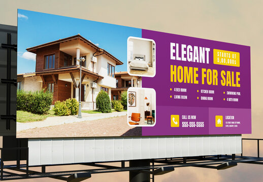 Real Estate Billboard Template