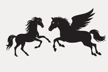 horse vector