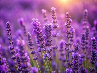 Obraz premium Soft Lavender Background Color Ideal for Websites, Prints, and Creative Design Projects