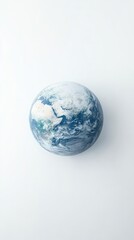 Fototapeta premium Realistic Earth horizon expanding across