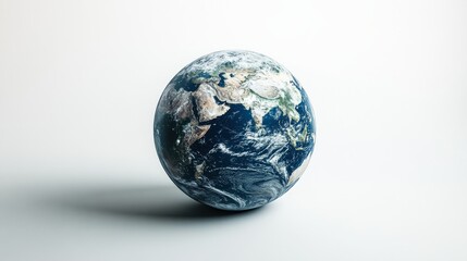 Fototapeta premium Realistic Earth horizon expanding across