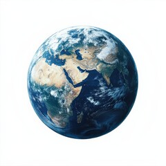 Realistic Earth horizon expanding across