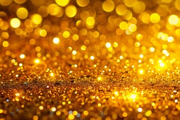 Sparkling Golden Glitter PNG for Creative Projects, Backgrounds, and Graphic Design Elements