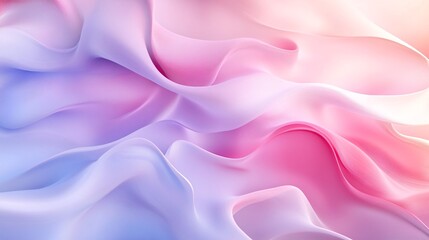 Fototapeta premium Delicate Harmony: Fluid Pastel Abstract Background with Organic Shapes