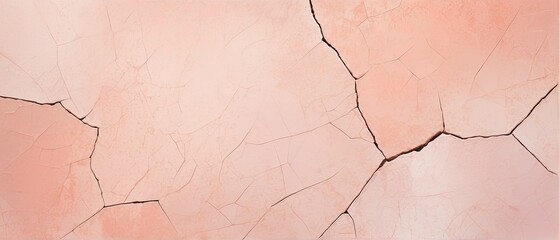 Cracked Pink Wall Texture