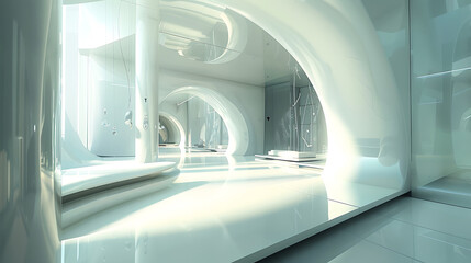 Obraz premium future technology