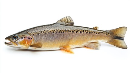 Fototapeta premium Trout isolated on white background