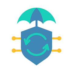 Cybersecurity Insurance Icon