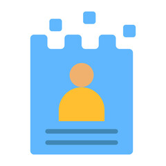 Obraz premium Digital Identity Icon