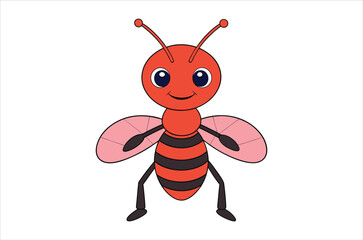 Fototapeta premium ant vector, icon vector illustration, ant silhouette of a ant isolated on a white background, eps, png, svg,vector,