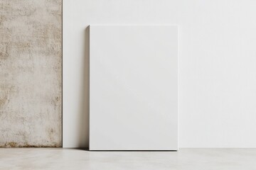 Premium Quality Canvas Image for High-Resolution Prints and Art Displays isolated on White Background