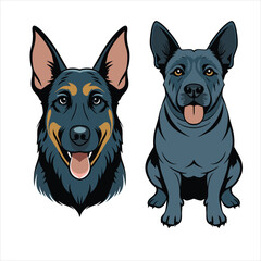  Dog vector ‍and image