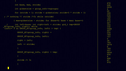 data programming text HUD technological infographic elements. Texture yellow text. HUD 2GFX Technology Sci Fi 2D texture. User Interface data display.