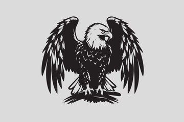 eagle vector and illustration