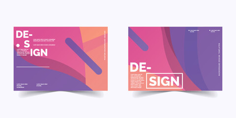 abstract colorfull banner background templates