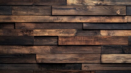 Naklejka premium Abstract dark wooden texture background