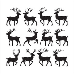 reindeer silhouette