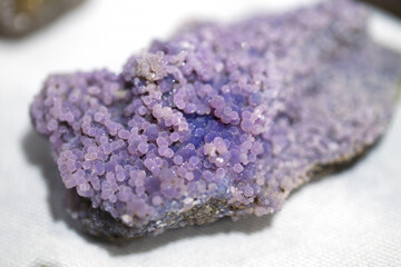 purple grape agate sample