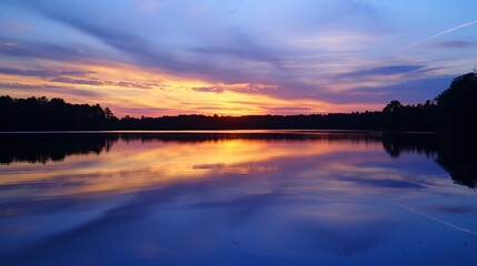 Fototapeta premium mist of river in the dawn