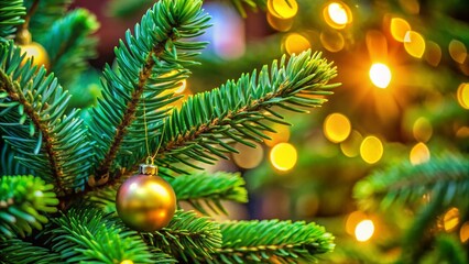Tranquil Light Christmas Green Background for Festive Celebrations and Holiday-themed Designs