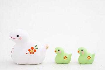 新年‼︎巳年年賀状素材