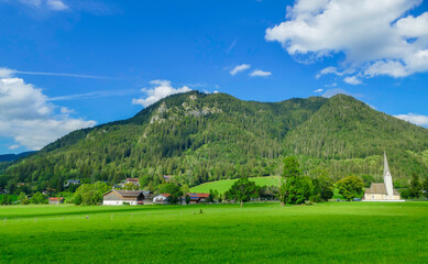 Landschaft Fischhausen Alpen