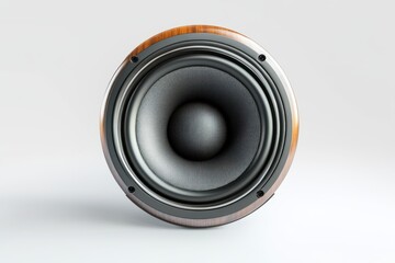 Premium Quality Speaker Image for Music and Audio Projects isolated on White Background