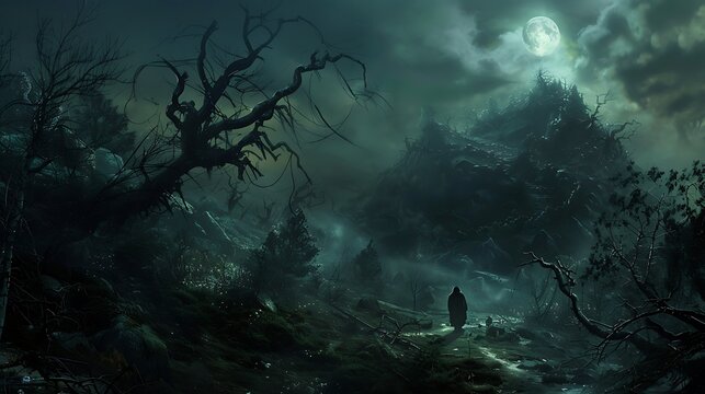 Haunting terrain is an awfully thrilling and scary part of an isolated dying area based romance