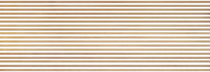 Horizontal slatted wood texture for interior decoration, textured wallpaper background, texture backdrop for architectural 3d rendering, PNG transparent.
