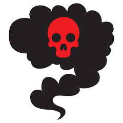 toxic smoke icon