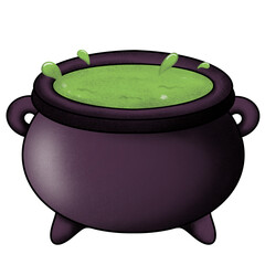 Halloween Witch Potion Cauldron