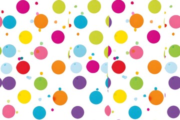 Colorful Polka Dot Pattern