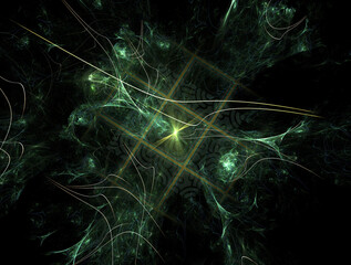 Imaginatory fractal abstract background Image
