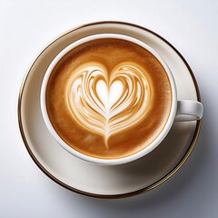 Black and White Latte