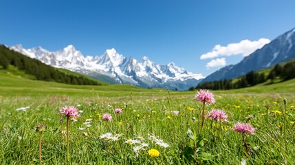 Thriving Alpine Ecosystem A Beacon of Climate Resilience - Showcasing Global Conservation Efforts for a Sustainable Future