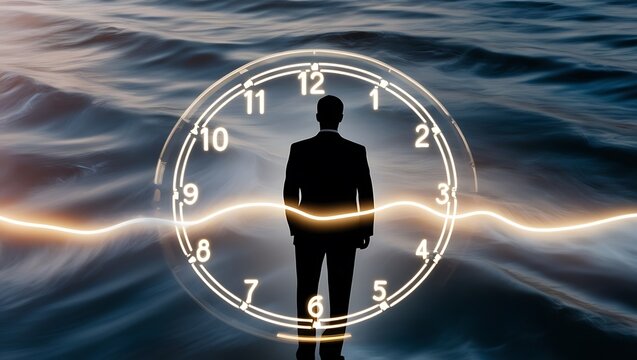 Businessman Strategizing: Time Management and Project Planning in a Fast-Paced Internet Technology Landscape