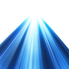 Blue Light Rays Background Abstract, Blue Light Stream, Digital Art, Skyward Light, Optical Illusion, Radiant White Center